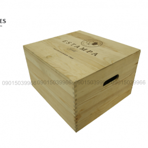 Hộp Rượu 6 Chai ESTAMPA